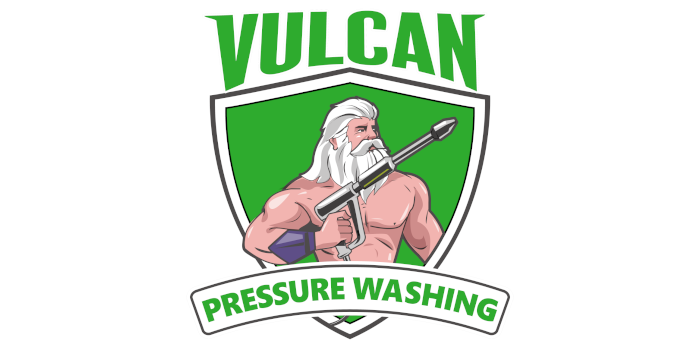 Vulcan Pressure Washing Logo